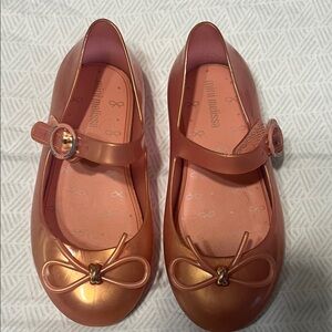 Mini Melissa Shiny pink Dress Shoes